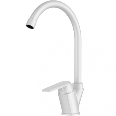 Смеситель для кухни Orange OneLife P02-000w Белый