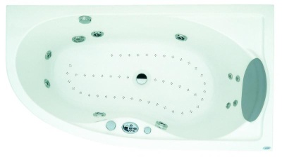 Акриловая ванна Victory Spa Mauritius Max 165 Без системы управления