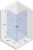 Душевой уголок Riho Scandic Mistral M209 80x80 GX1202200 профиль Хром стекло прозрачное