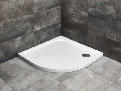 Акриловый поддон для душа Radaway Delos A 80x80x5 белый