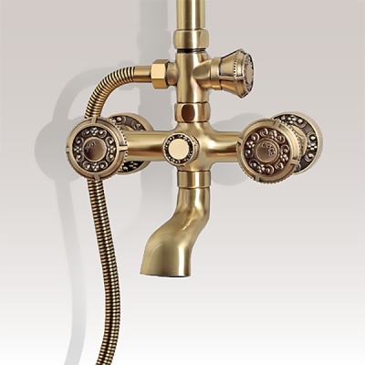 Душевая система Bronze de Luxe Royal 10121 F Цветок