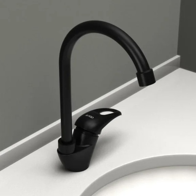 Смеситель для кухни Dorff Comfort D8000000BL Черный