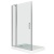 Душевая дверь в нишу Good Door Pandora WTW-120 120 профиль Хром стекло прозрачное