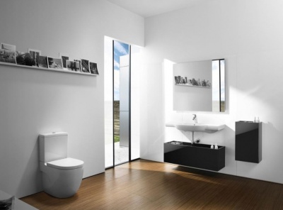 Унитаз компакт Roca Meridian Compact 342248000 без бачка и сиденья