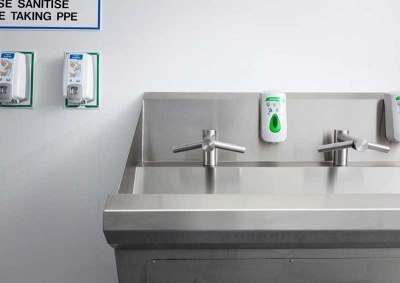 Смеситель для раковины Dyson Airblade Wash+Dry WD 05 с сушилкой Хром матовый