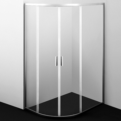 Душевой уголок WasserKRAFT Lippe 45S24 120x90 профиль Хром. стекло Прозрачное