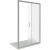 Душевая дверь в нишу Good Door Infinity WTW-120 120 профиль Хром стекло прозрачное