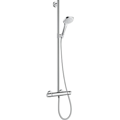 Душевая система Hansgrohe Croma Select E 27248400 Хром Белый