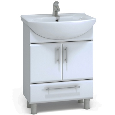 Тумба под раковину Vigo Vito 65 V-1-650(Элеганс) Белая