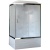 Душевая кабина Royal Bath BP 100х80 RB8100BP2-M-CH-R с гидромассажем стекло матовое задняя стенка Белая