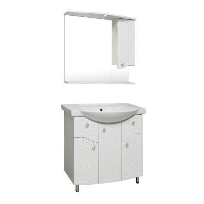 Мебель для ванной Runo Милано 75 Белая