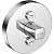 Смеситель для душа Kludi Push 386120538 Хром