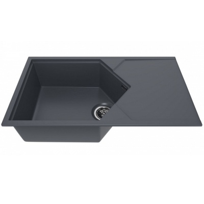 Кухонная мойка KitKraken Sea Graphite 85 Темно-серая
