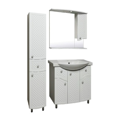 Мебель для ванной Runo Милано 75 Белая