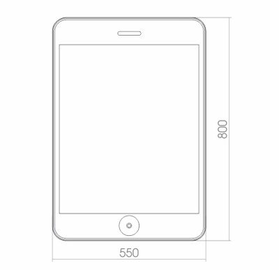 Зеркало Mixline Премьер Адам 55 539784 с подсветкой с сенсорным выключателем