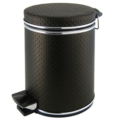 Ведро для мусора Cameya 05PCH-9 Шоколад Хром