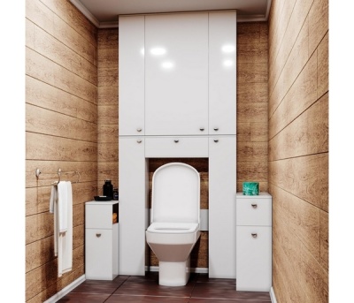 Тумба Mixline Эспейс 27 541109 Белая