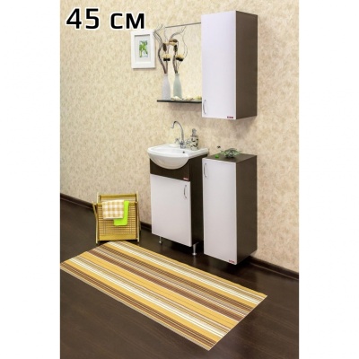Подвесной шкаф Sanflor Мокко 28 R Н0000000781 нижний Белый Венге