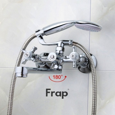 Смеситель для ванны Frap F2124 универсальный Хром