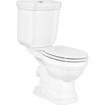 Унитаз компакт Creavit Klasik KL310-11CB00E-0000 Белый без бачка и сиденья