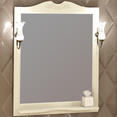 Зеркало Opadiris Клио 80 00-00000218 Слоновая кость