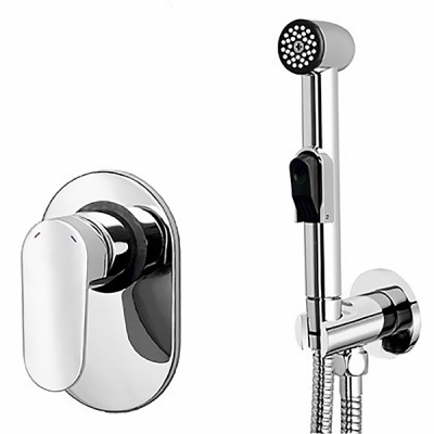 Гигиенический душ со смесителем WasserKRAFT A11057 Хром