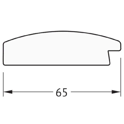 Зеркало Evoform Definite 106х56 Состаренное золото