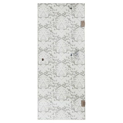 Душевая дверь в нишу Bronze de Luxe SEM-01P 80 Прозрачное стекло, петли бронза классические