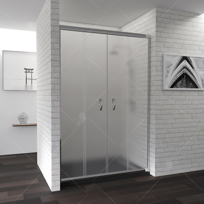 Душевая дверь в нишу RGW Passage PA-11 150 профиль Хром стекло прозрачное