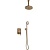Душевая система Bronze de Luxe Windsor 10138/1R Бронза