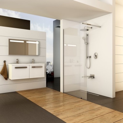 Душевая перегородка Ravak Walk-In Wall ST 1500x2000 GW9WP0C00Z1 профиль Хром стекло Transparent