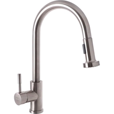 Смеситель для кухни Zerix LR76005-1 ZX0866 Нержавеющая сталь