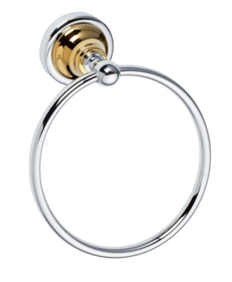 Полотенцедержатель Bemeta Retro Gold and Сhrom 144204068 Золото хром