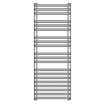 Водяной полотенцесушитель Grota Forte 48х120 Хром