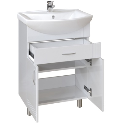 Тумба под раковину San Star Вольга 60 18.1-1.4.1. Белая
