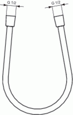 Душевой шланг Ideal Standard Idealflex A4109AA Хром