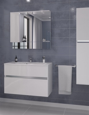 Тумба под раковину San Star Велья 60 61.2-1.4.1. подвесная Белая