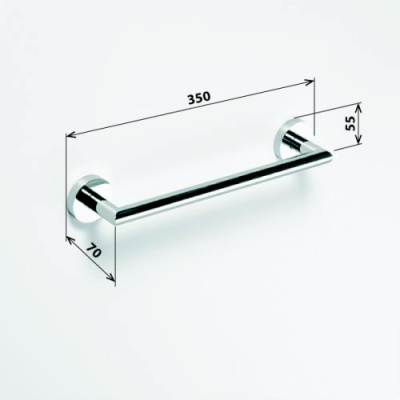 Полотенцедержатель Bemeta Omega 104204012 Глянец