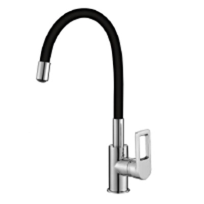 Смеситель для кухни Rossinka Z35-35U Черный Хром