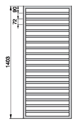 Полотенцесушитель Zehnder Quaro Inox QAI-140-030 Inox Нержавеющая сталь