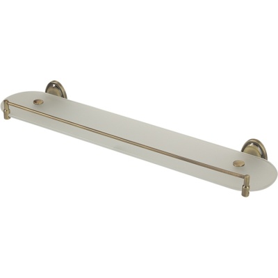 Стеклянная полка Veragio Bonjour VR.BNR-7811.BR Бронза