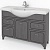 Тумба под раковину Какса-А Патина Классик 120 004489 Серая с черным