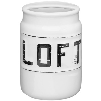 Держатель для зубных щеток Fora Loft FOR-LT042 Черно-белый