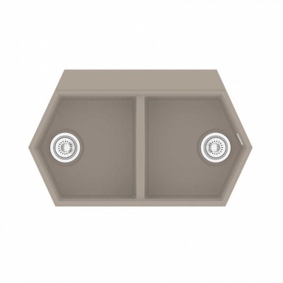 Кухонная мойка KitKraken Gulf Grey 85 Серая