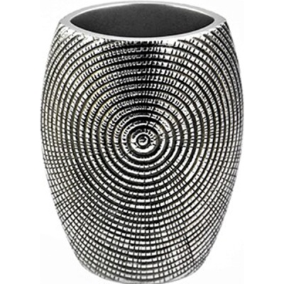 Стакан для зубных щеток WasserKRAFT Eider K-33328 Серебро