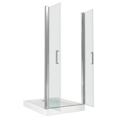 Душевая дверь в нишу Good Door Pandora SD-100 100 профиль Хром стекло прозрачное