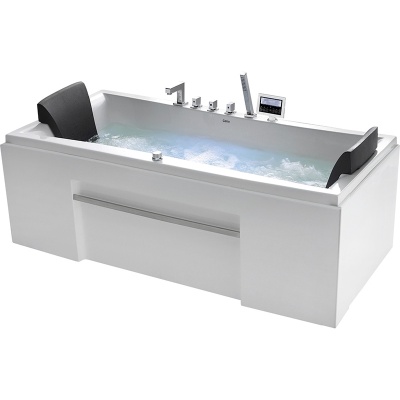 Акриловая ванна Gemy G9076 K 177х81 с гидромассажем