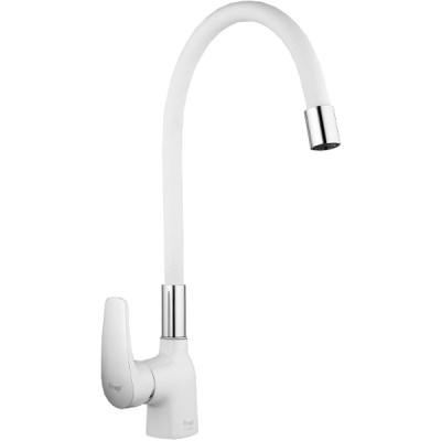 Смеситель для кухни Frap F4453 Белый Хром