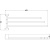 Держатель для полотенец Schein Swing 32834 Хром