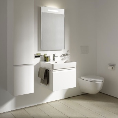 Тумба под раковину Laufen Pro S 70 подвесная Белая матовая